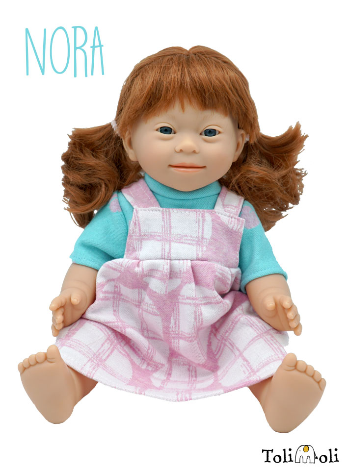 *Nora* Doll with Down Syndrome