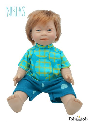 *Niklas* Doll with Down Syndrome
