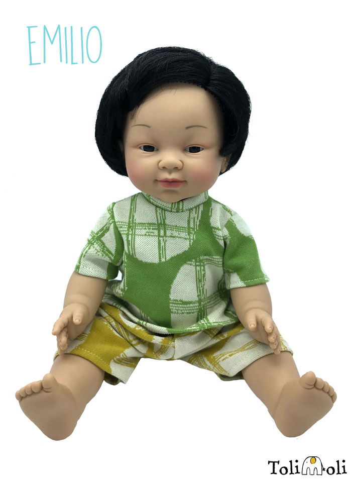 *Emilio* Doll with Asian appearance
